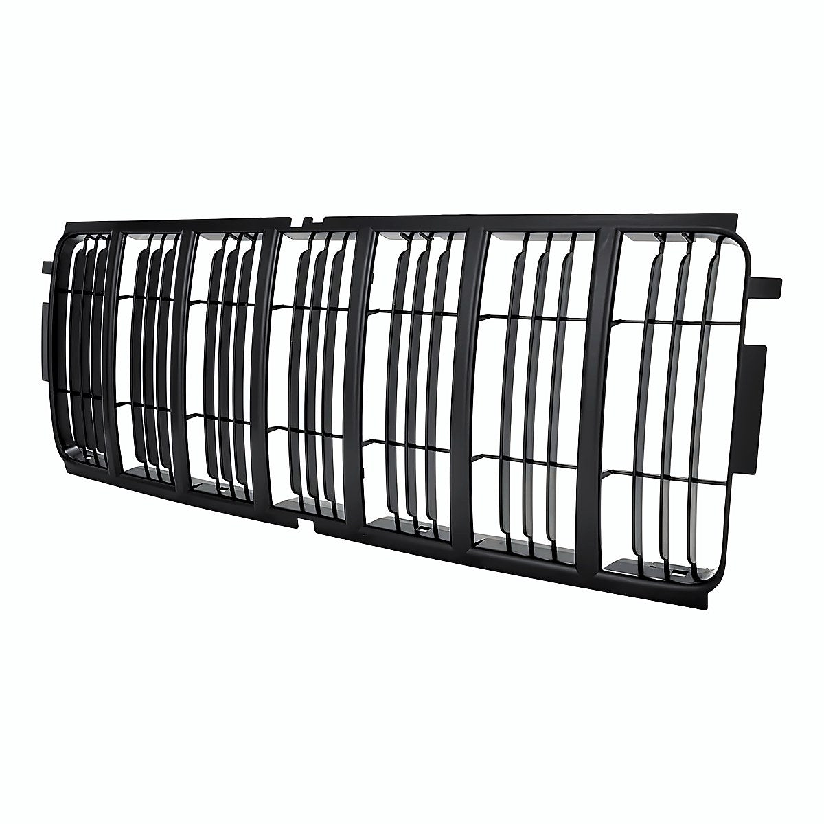 2002-2004 Jeep Liberty Grille Insert Matte-Black – Side View (CH1200243)