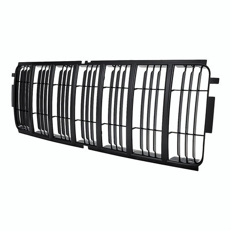 2002-2004 Jeep Liberty Grille Insert Matte-Black – Side View (CH1200243)