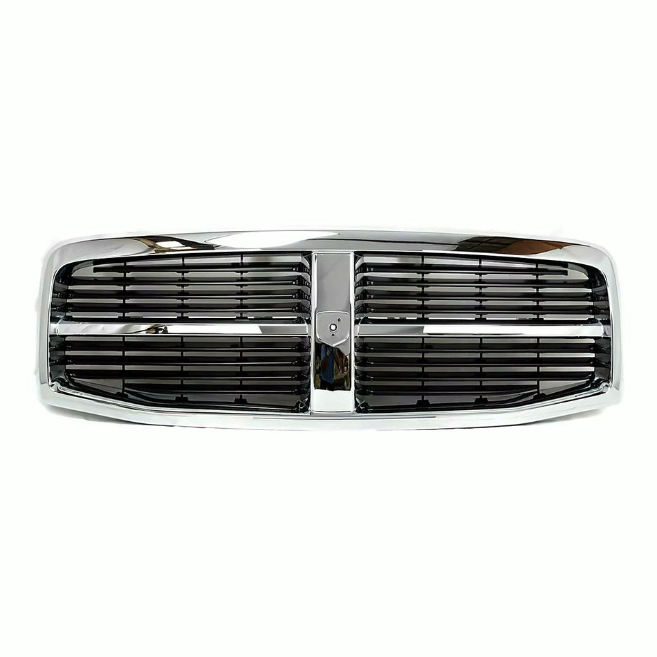 2004-2006 Dodge Durango Grille Chrome/Black – Front View (CH1200274)
