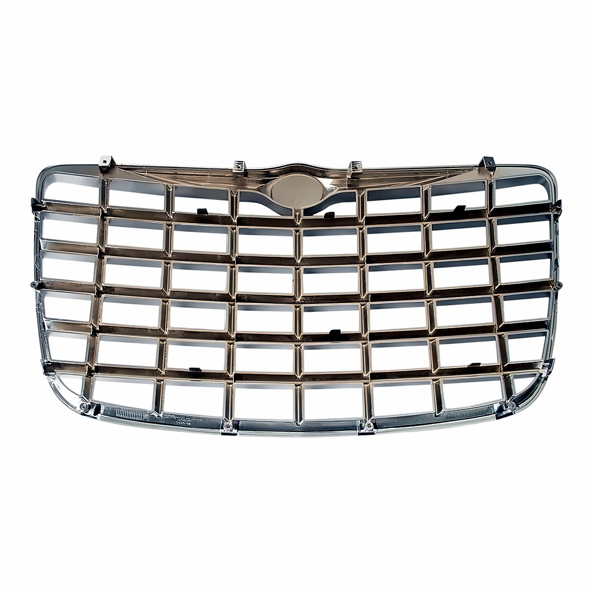 2005-2010 Chrysler 300 Grille Chrome Silver 2.7L/3.5L – Back View (CH1200275)