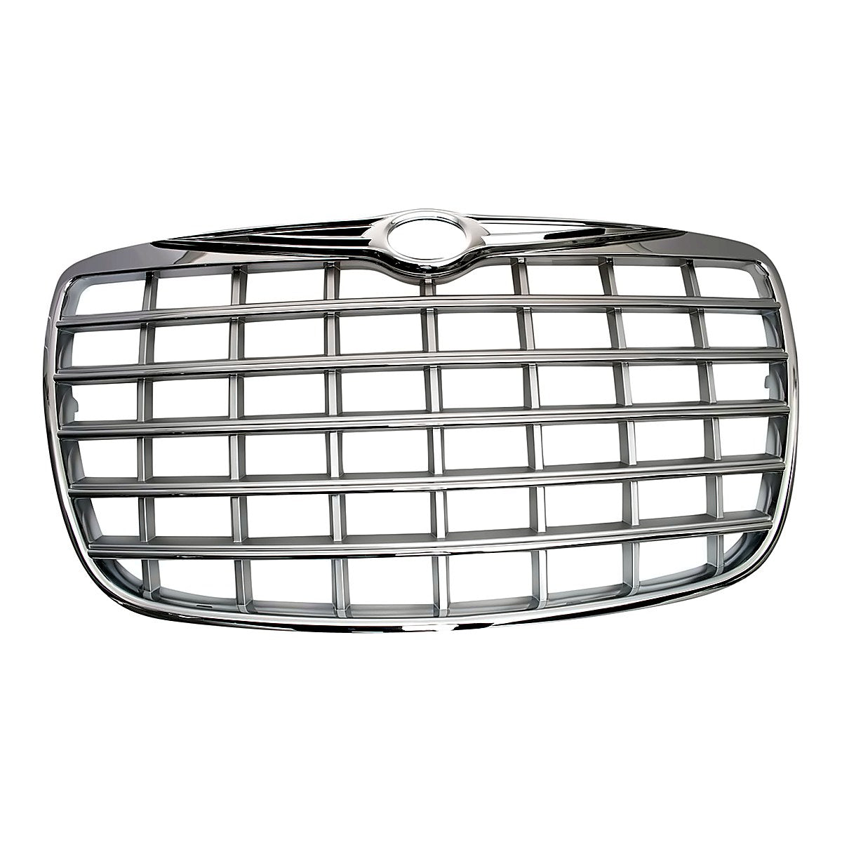 2005-2010 Chrysler 300 Grille Chrome Silver 5.7L/6.1L – Front View (CH1200276)