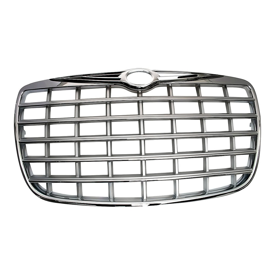 2005-2010 Chrysler 300 Grille Chrome Silver 5.7L/6.1L – Front View (CH1200276)