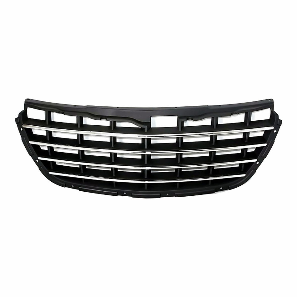 2004-2006 Chrysler Pacifica Grille Gray With Chrome Trim Ltd/Touring Model – Front View (CH1200277)