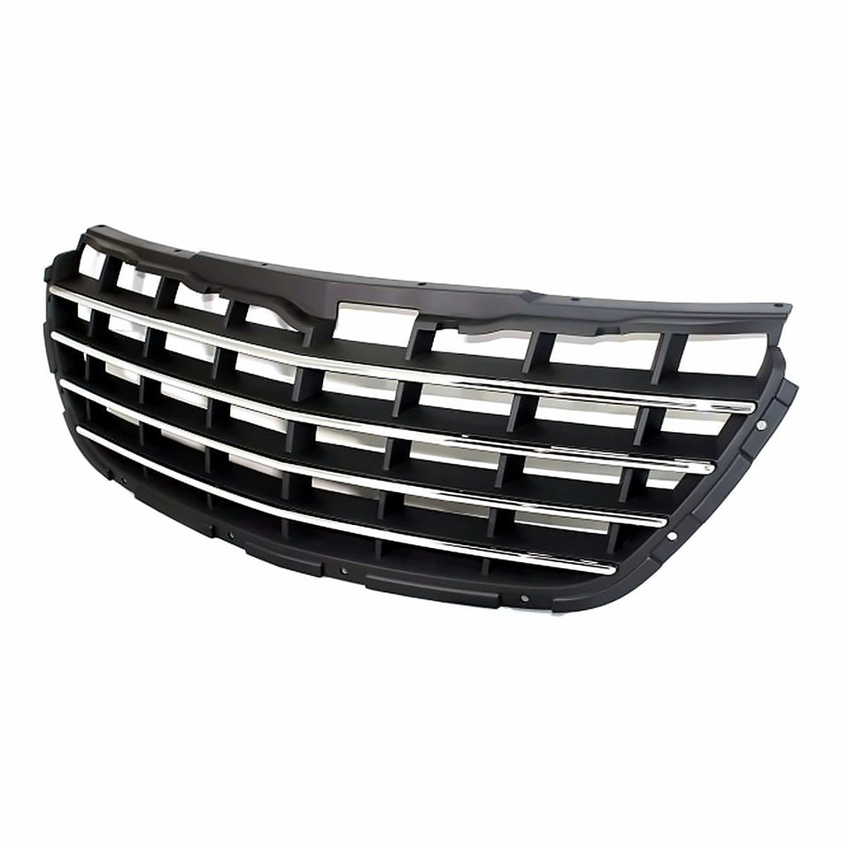 2004-2006 Chrysler Pacifica Grille Gray With Chrome Trim Ltd/Touring Model – Side View (CH1200277)