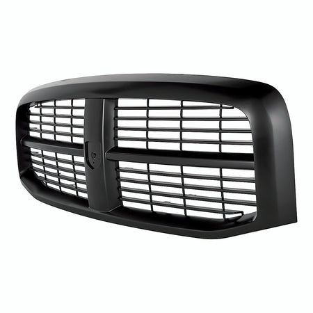 2006-2008 Dodge Ram_Mega_Cab Grille Matte-Black – Side View (CH1200280)