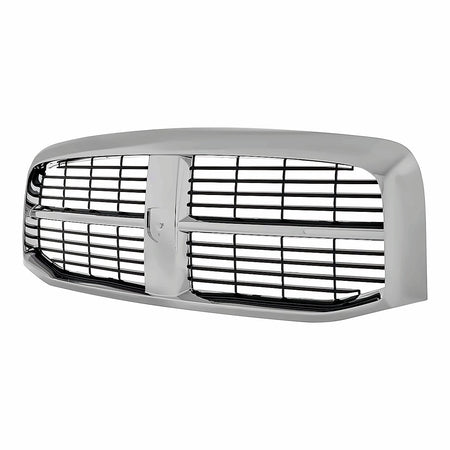 2006-2009 Dodge Ram_Mega_Cab Grille Chrome/Black – Side View (CH1200282)