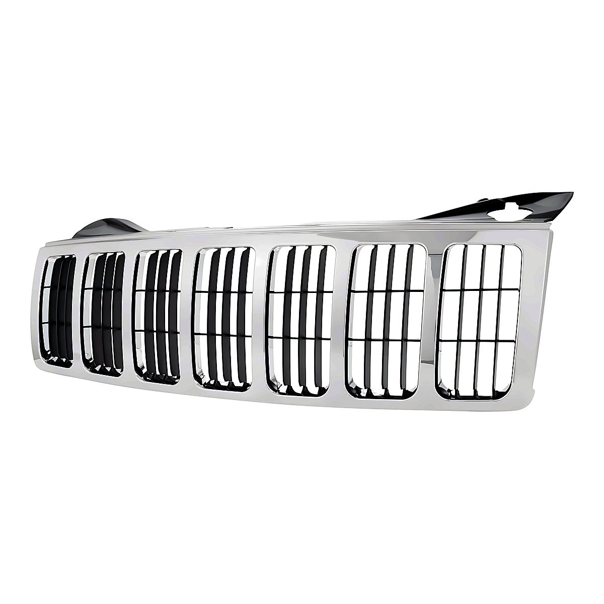 2005-2007 Jeep Grand_Cherokee Grille Chrome – Side View (CH1200284)