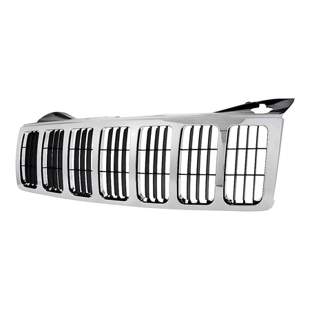 2005-2007 Jeep Grand_Cherokee Grille Chrome – Side View (CH1200284)