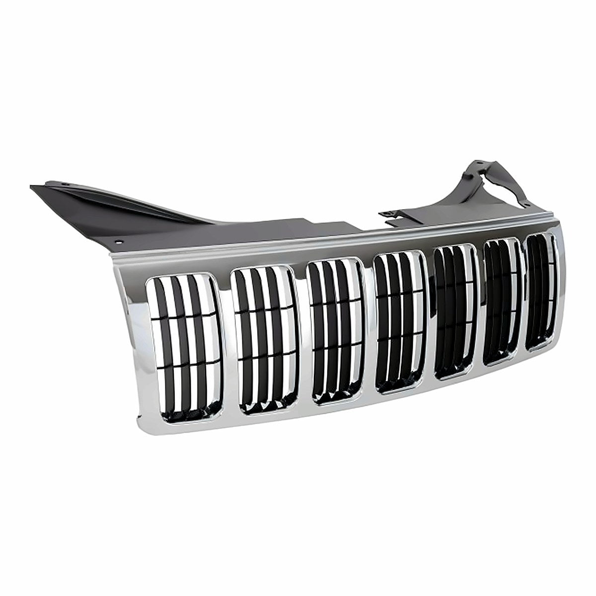 2005-2007 Jeep Grand_Cherokee Grille Chrome – Side View (CH1200284)