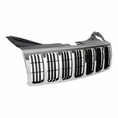 2005-2007 Jeep Grand_Cherokee Grille Chrome – Side View (CH1200284)