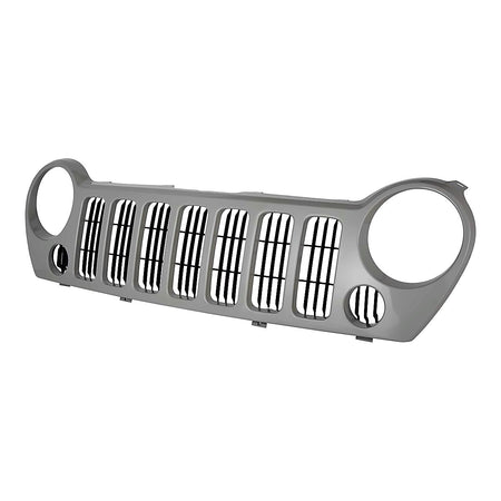 2005-2007 Jeep Liberty Grille Black Sport Without Fog – Side View (CH1200290)