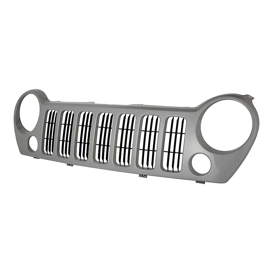 2005-2007 Jeep Liberty Grille Black Sport With Fog – Side View (CH1200291)