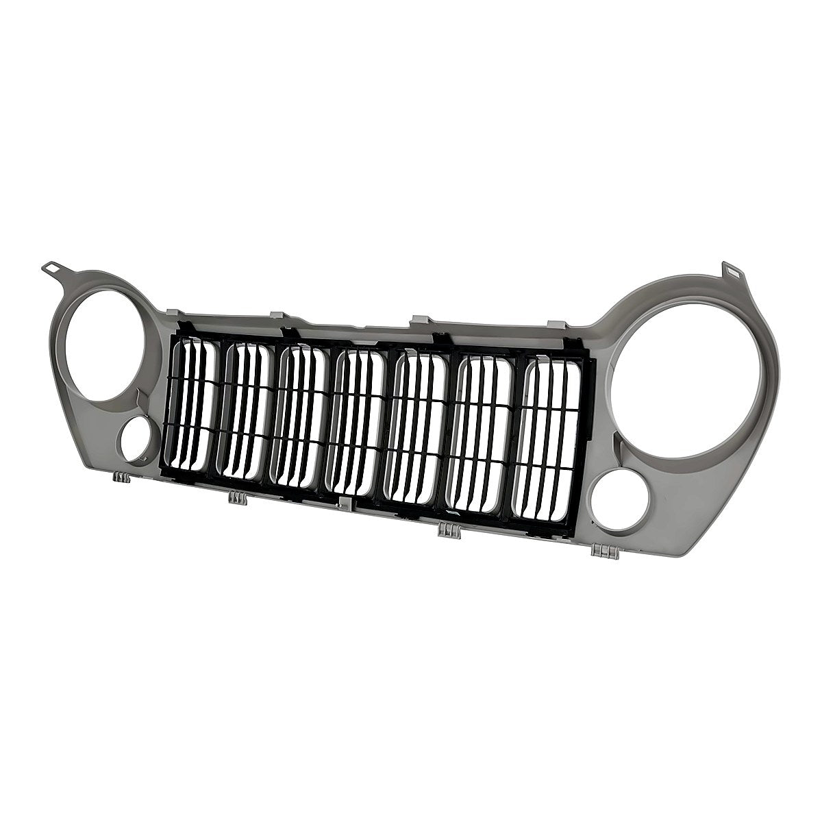 2005-2007 Jeep Liberty Grille Black Sport With Fog – Back View (CH1200291)