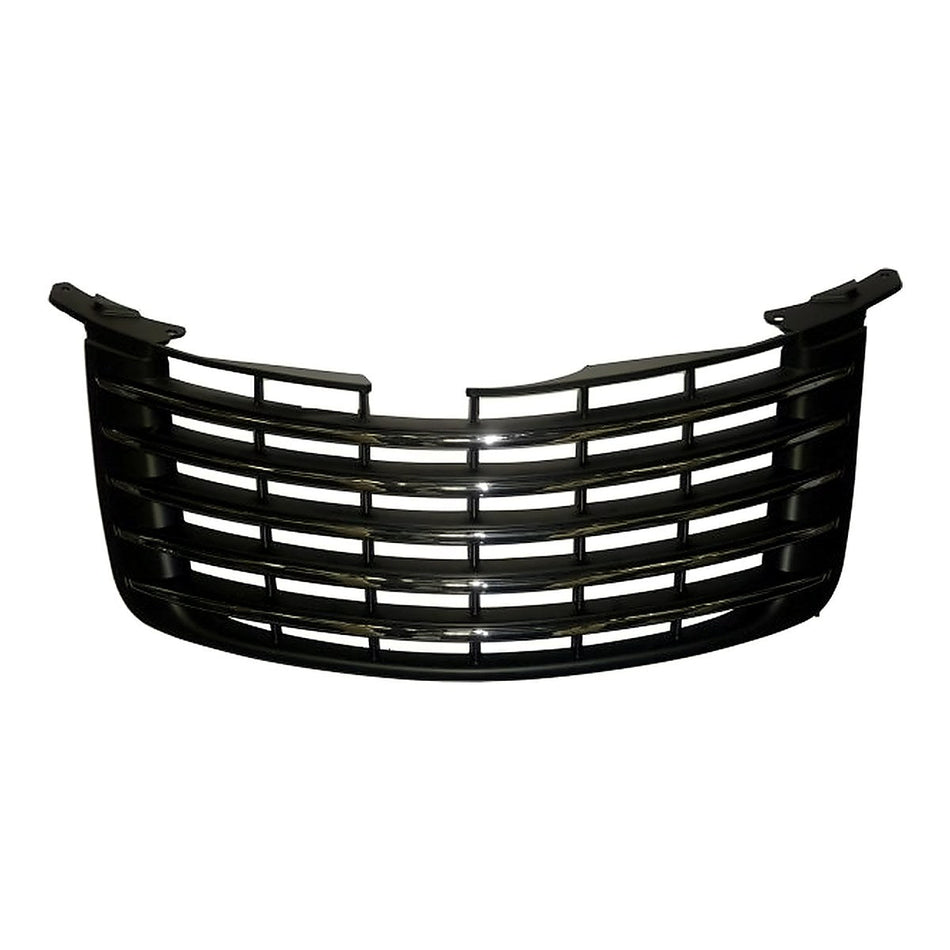 2006-2010 Chrysler Pt_Cruiser Grille Primed-Black With Chrome Mldg – Front View (CH1200292)