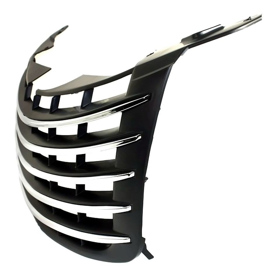 2006-2010 Chrysler Pt_Cruiser Grille Primed-Black With Chrome Mldg – Side View (CH1200292)