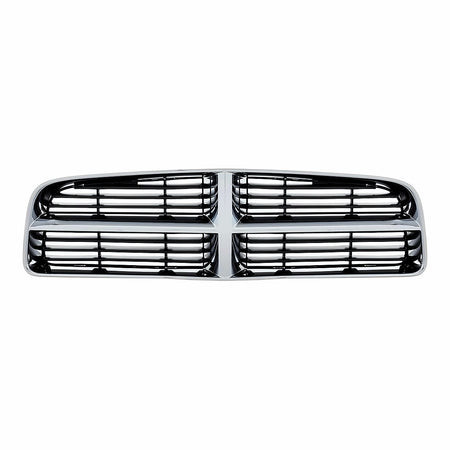 2006-2010 Dodge Charger Grille With Chrome Frontame – Front View (CH1200296)