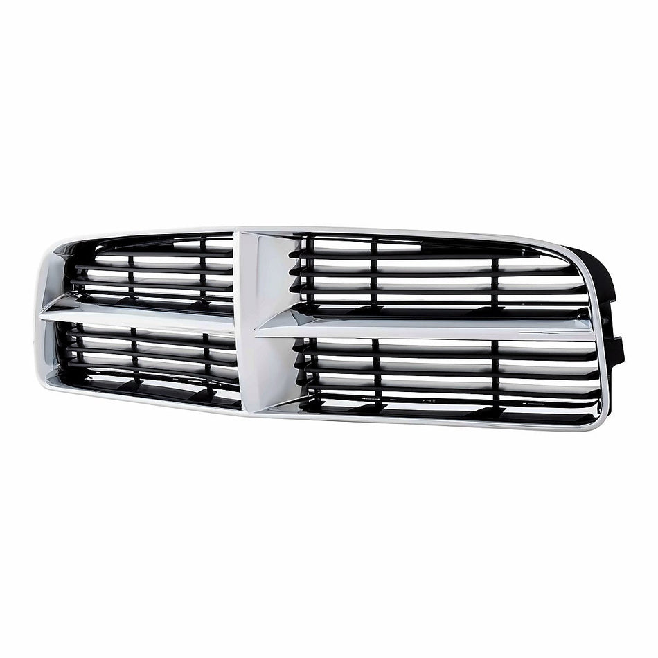 2006-2010 Dodge Charger Grille With Chrome Frontame – Side View (CH1200296)