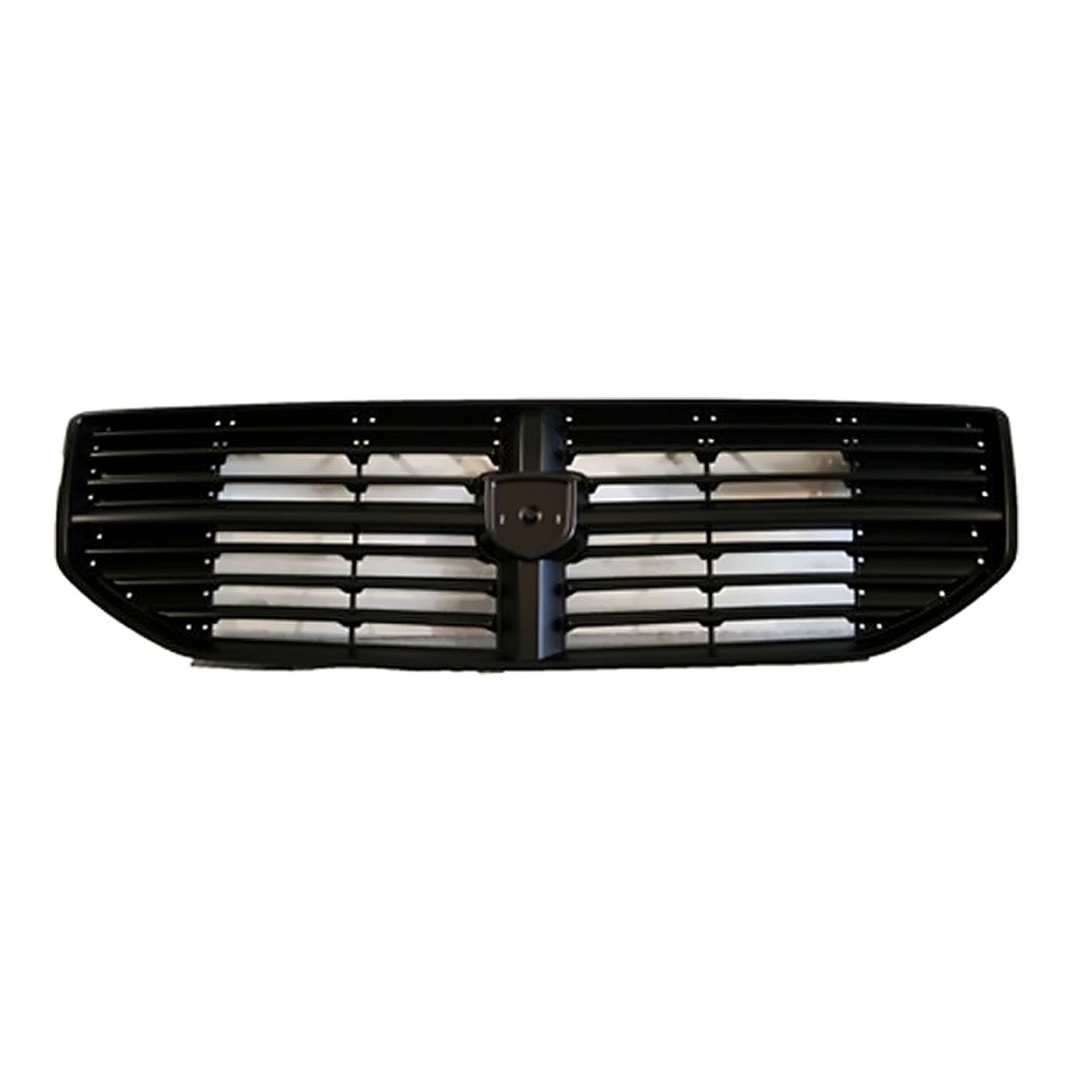 2007-2012 Dodge Caliber Grille Matt-Gray Ptm – Front View (CH1200300)
