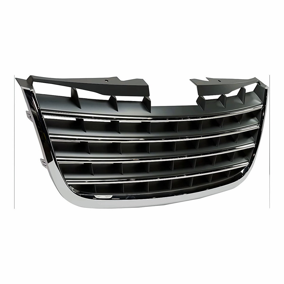 2008-2010 Chrysler Town_And_Country Grille Chrome/Dark Gray Touring/Ltd – Side View (CH1200309)