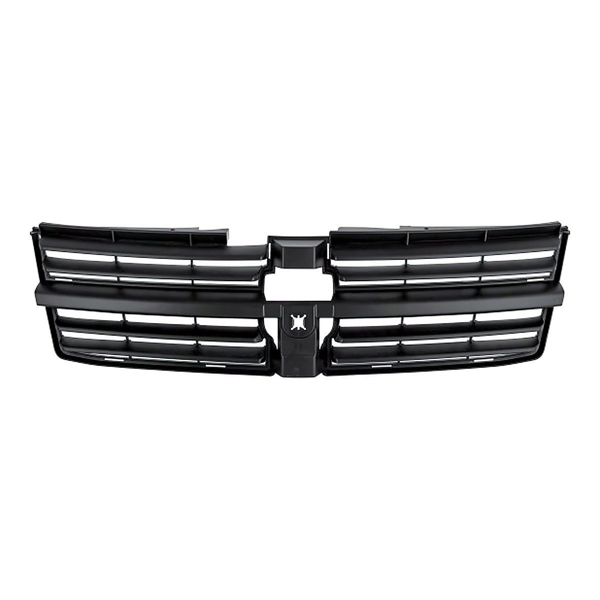 2008-2010 Dodge Caravan Grille Matte-Black – Front View (CH1200310)