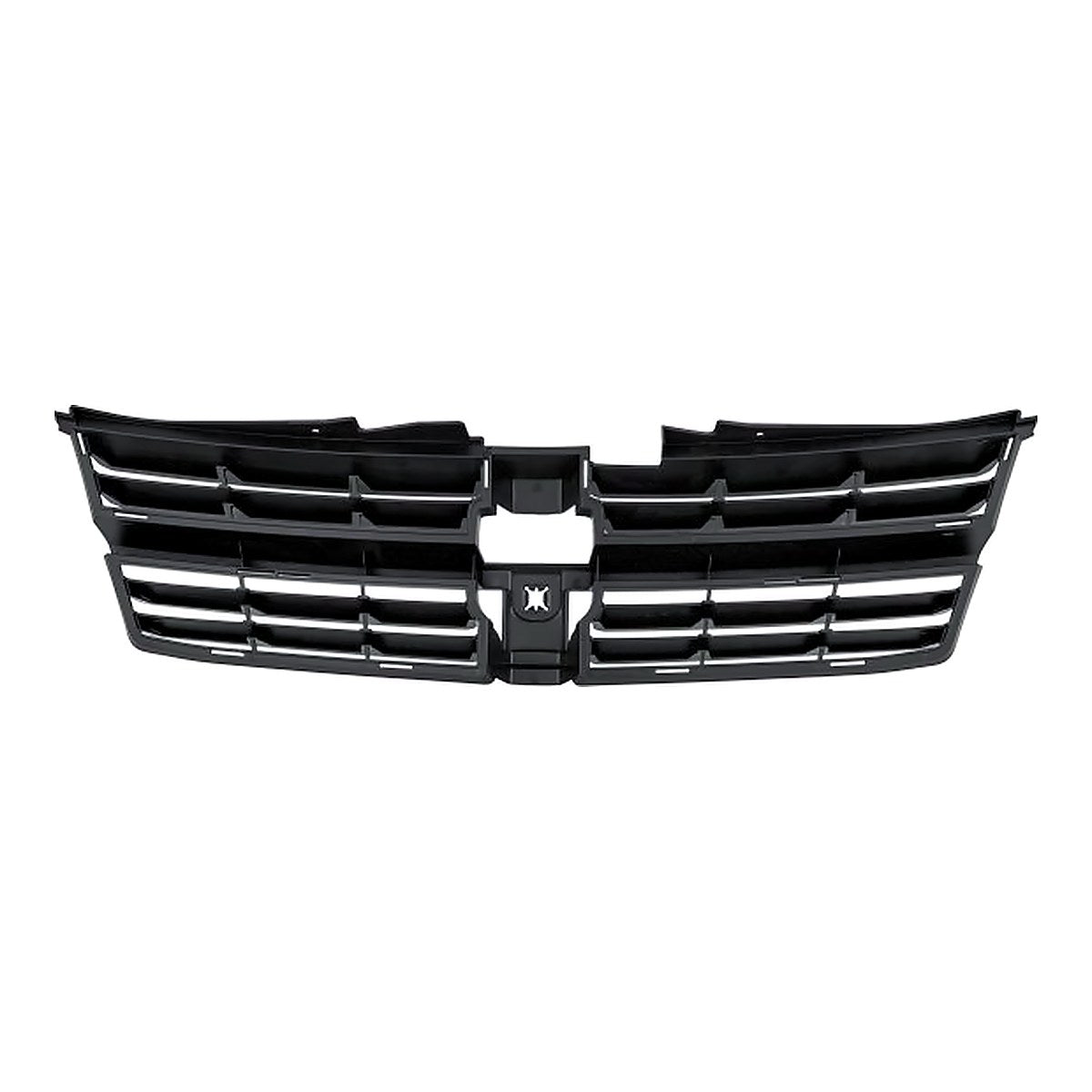 2008-2010 Dodge Caravan Grille Matte-Black – Back View (CH1200310)