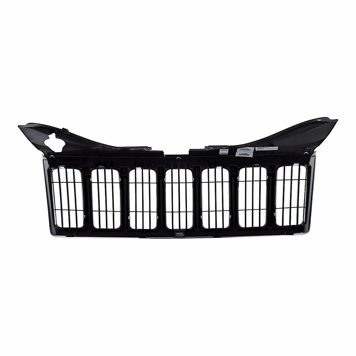 2008-2010 Jeep Grand_Cherokee Grille Black With Chrome Frontame – Back View (CH1200311)