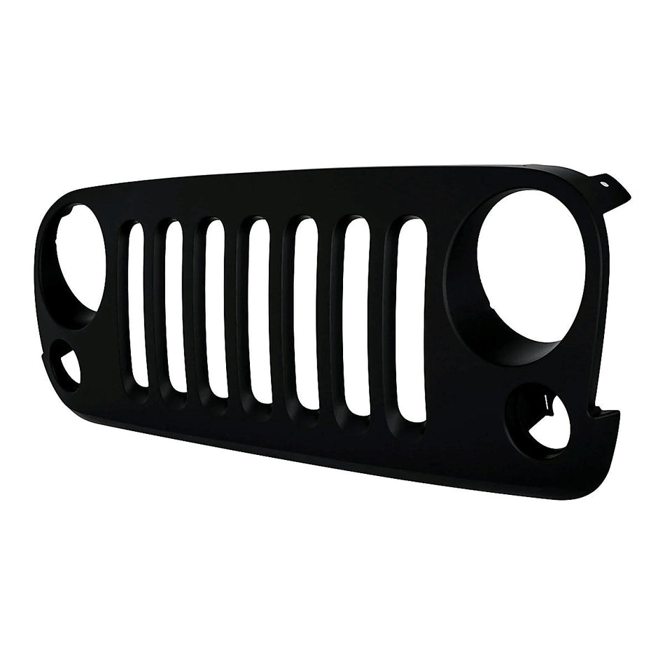 2007-2017 Jeep Wrangler Grille Black – CH1200313-2