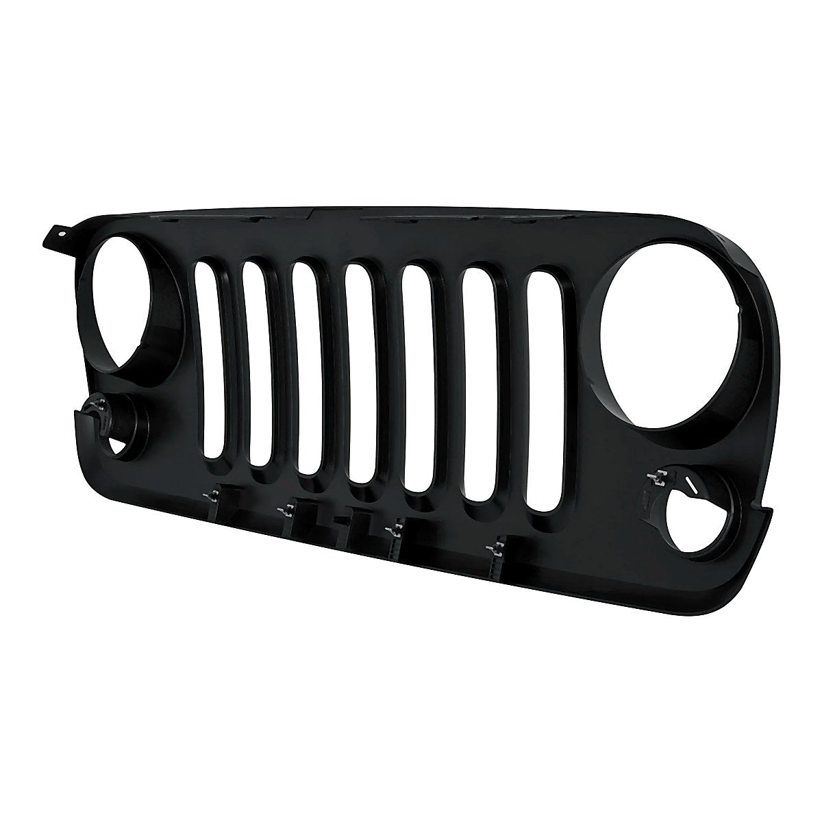 2007-2017 Jeep Wrangler Grille Black – CH1200313-3