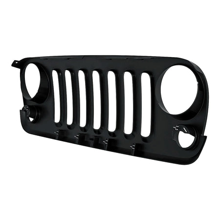 2007-2017 Jeep Wrangler Grille Black – CH1200313-3
