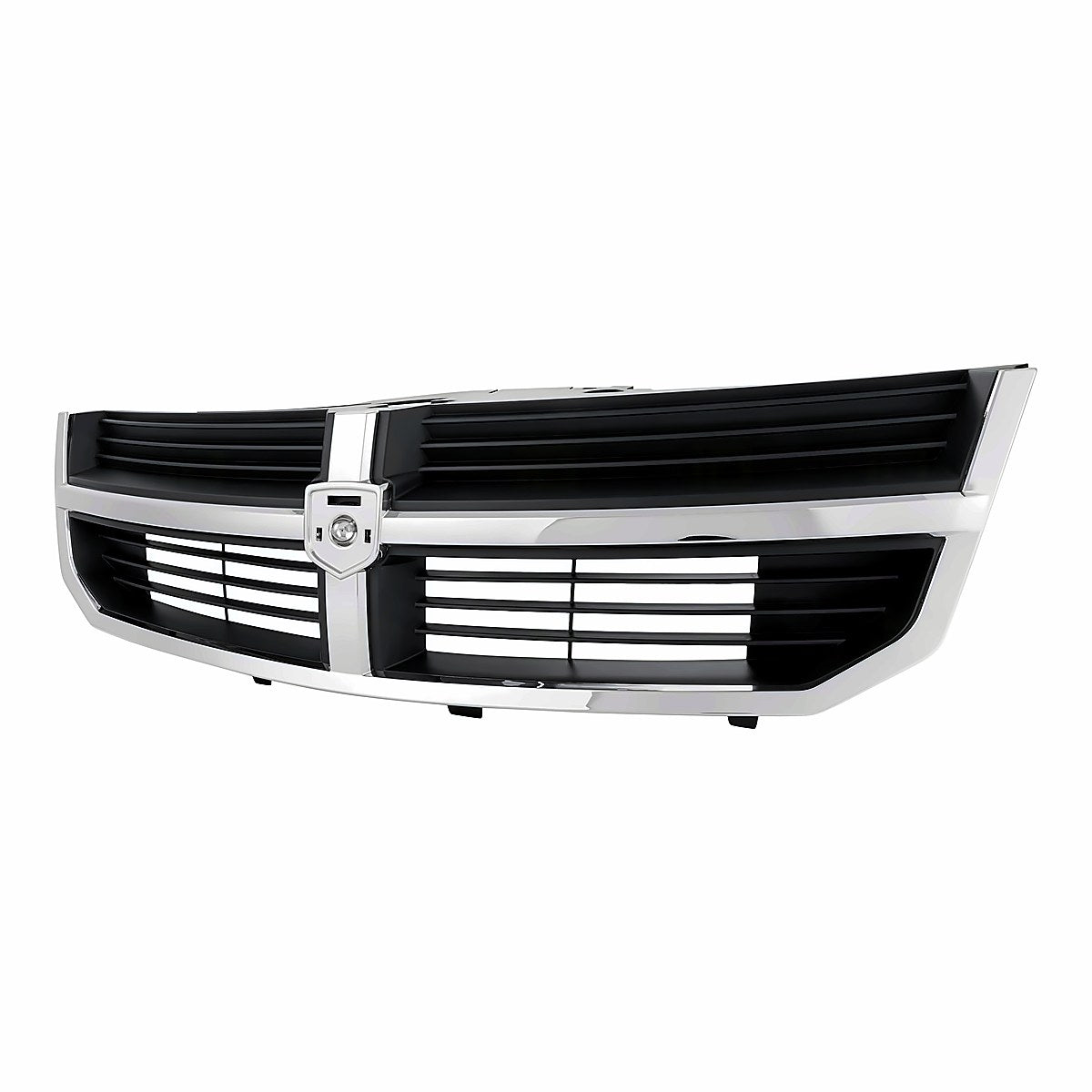 2008-2010 Dodge Avenger Grille Black With Chrome Frontame – Side View (CH1200325)