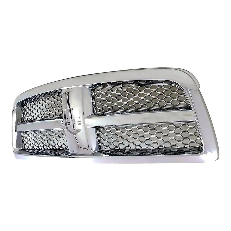 2009-2010 Dodge 1500 Grille Chrome With Chrome Frontame – Side View (CH1200326)
