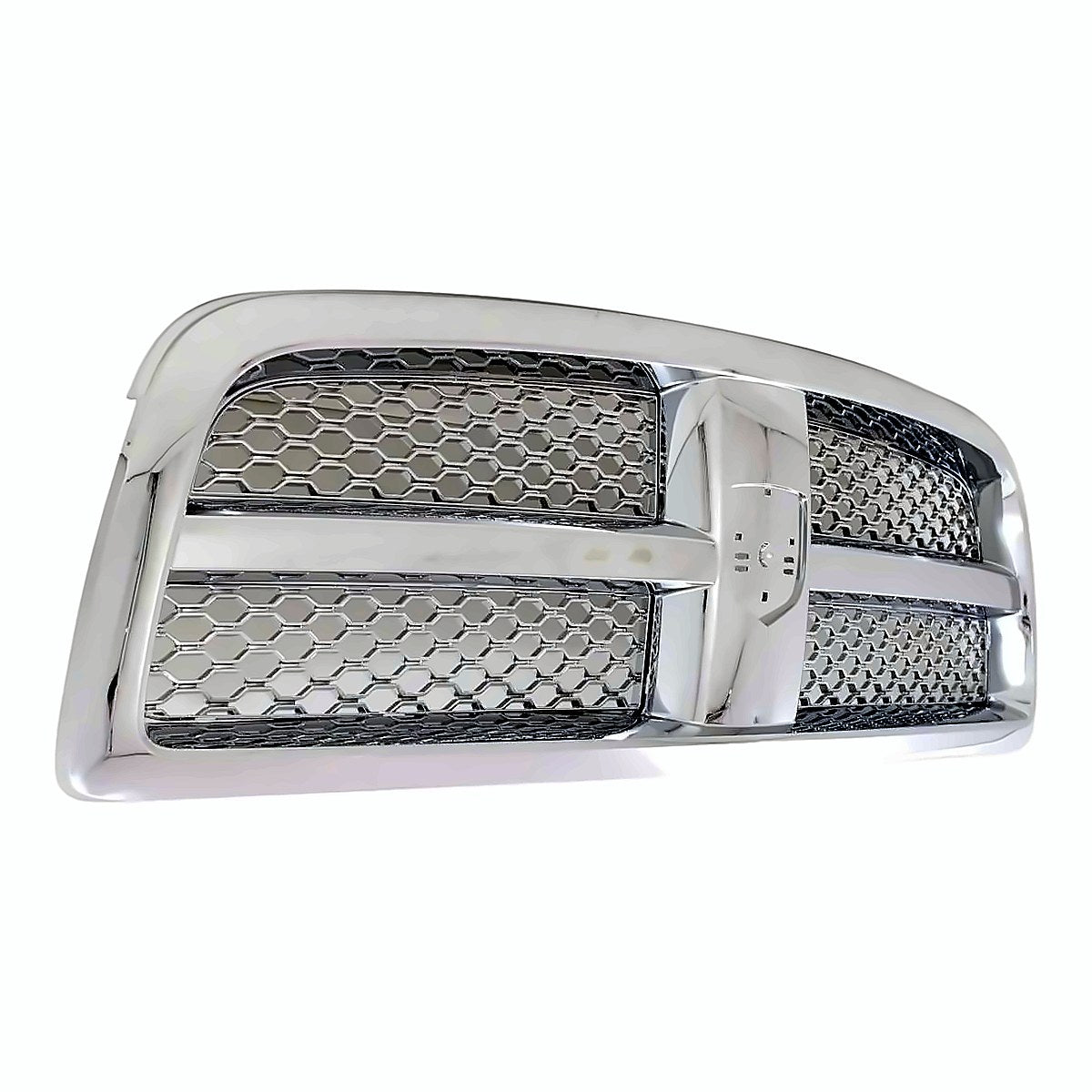 2009-2010 Dodge 1500 Grille Chrome With Chrome Frontame – Side View (CH1200326)
