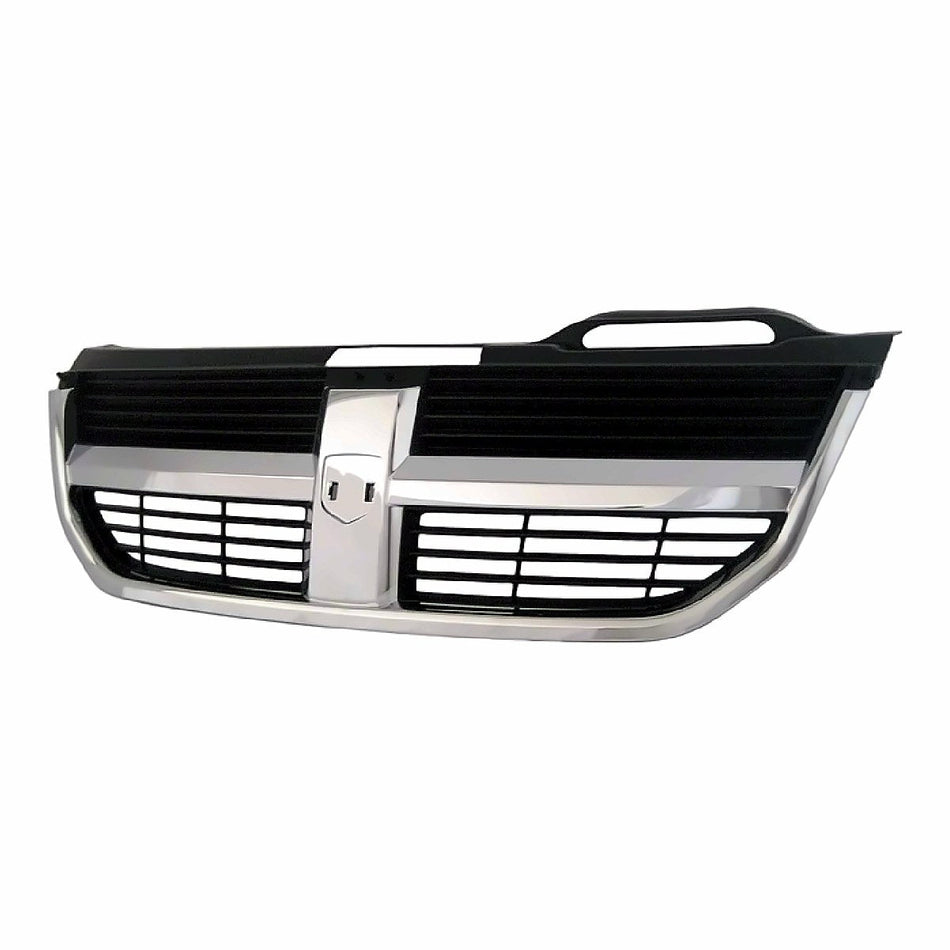2009-2010 Dodge Journey Grille Black With Chrome Moulding – Side View (CH1200330)