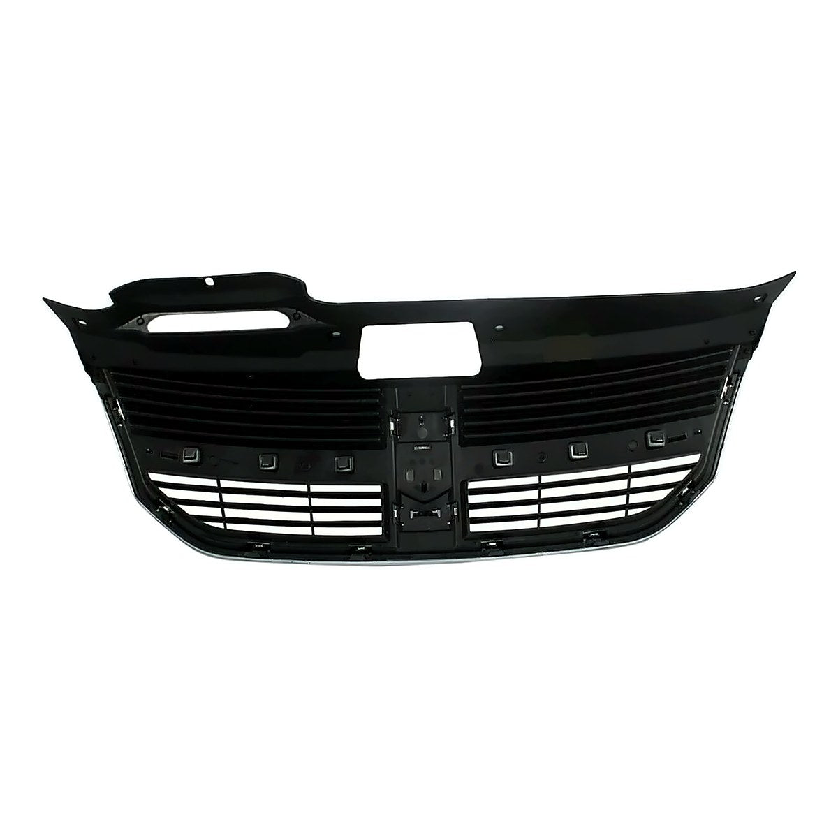 2009-2010 Dodge Journey Grille Black With Chrome Moulding – Back View (CH1200330)