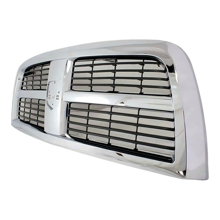 2010 Dodge 2500 Grille Black With Chrome Frontame – Side View (CH1200336)