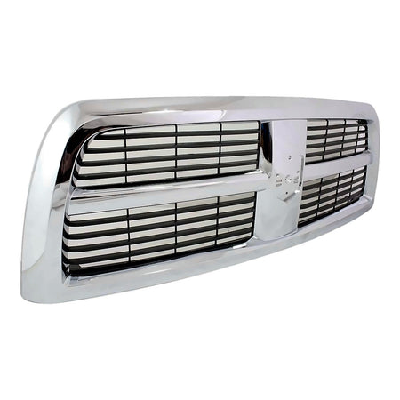 2010 Dodge 2500 Grille Black With Chrome Frontame – Side View (CH1200336)