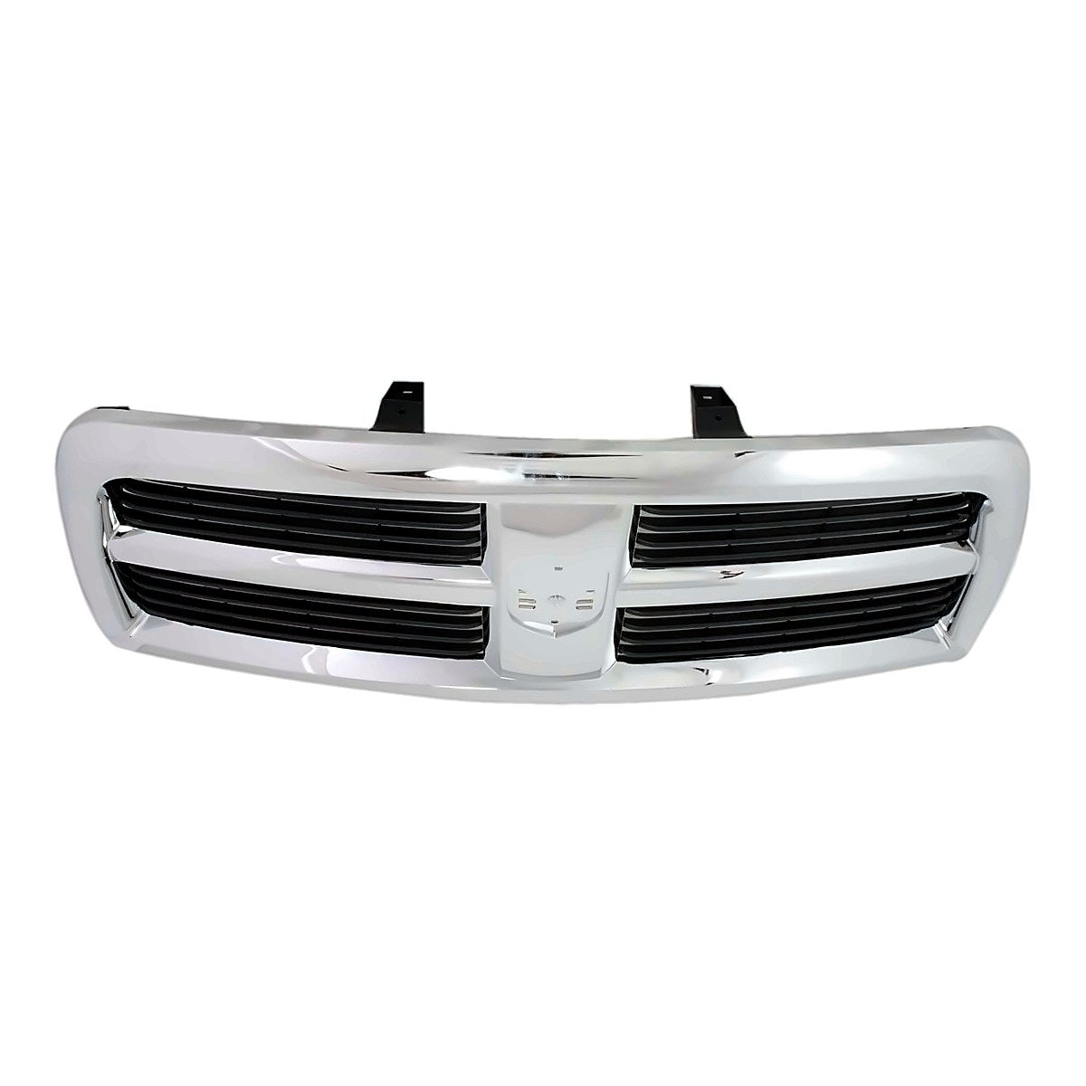 2010 Dodge 2500 Grille Black With Chrome Frontame – Side View (CH1200336)