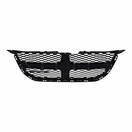 2011-2020 Dodge Caravan Grille Black With Chrome Moulding – Back View (CH1200342)