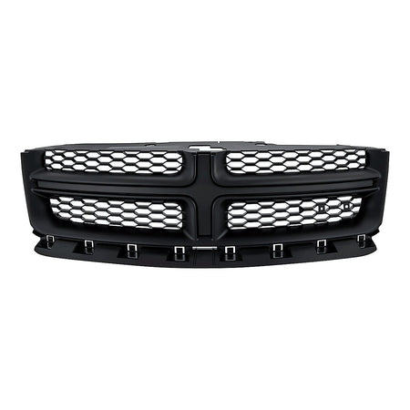 2011-2014 Dodge Avenger Grille Matte-Dark Gray With Black Mldg – Front View (CH1200349)