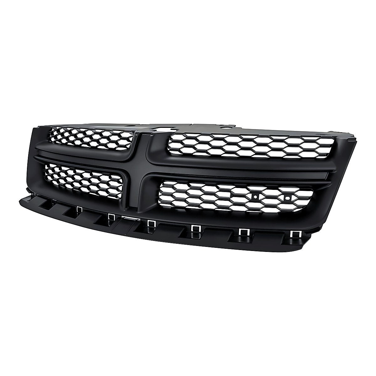 2011-2014 Dodge Avenger Grille Matte-Dark Gray With Black Mldg – Side View (CH1200349)
