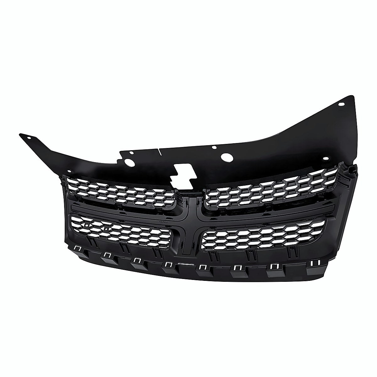 2011-2014 Dodge Avenger Grille Matte-Dark Gray With Black Mldg – Back View (CH1200349)