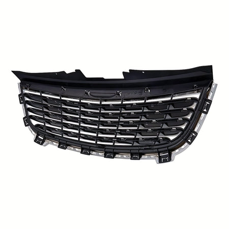 2011-2016 Chrysler Town_And_Country Grille Matte-Black With Chrome Frontame – Back View (CH1200350)