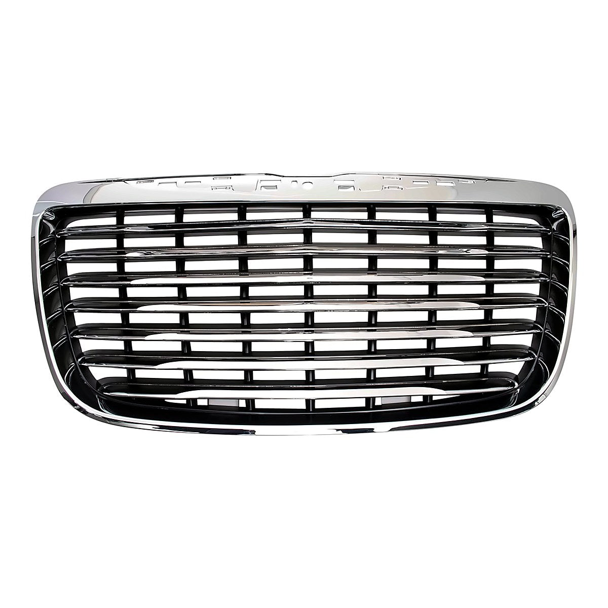 2011-2014 Chrysler 300 Grille Chrome Frontame With Chrome Bars – Front View (CH1200351)