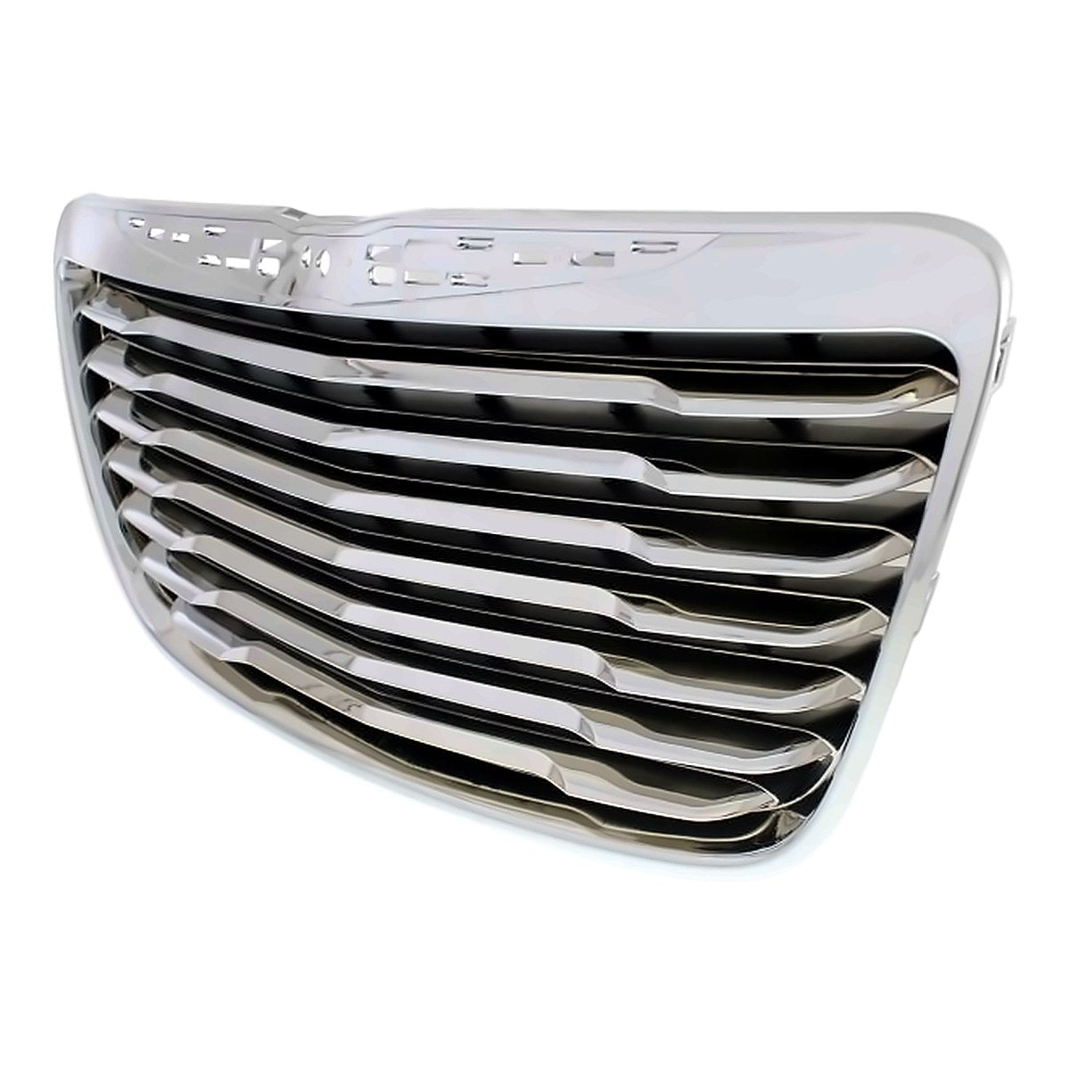 2011-2014 Chrysler 300 Grille Chrome Frontame With Chrome Bars – Side View (CH1200351)