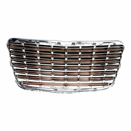 2011-2014 Chrysler 300 Grille Chrome Frontame With Chrome Bars – Back View (CH1200351)