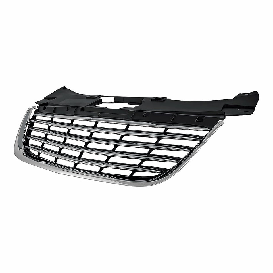 2011-2014 Chrysler 200 Sedan Grille Chrome - side angle, Part CH1200353
