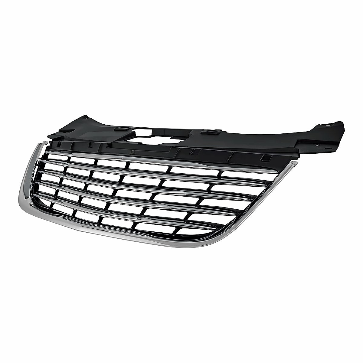2011-2014 Chrysler 200_Convertible Grille Chrome Frontame With Chrome Faced Slats – Side View (CH1200353)