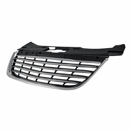 2011-2014 Chrysler 200_Convertible Grille Chrome Frontame With Chrome Faced Slats – Side View (CH1200353)