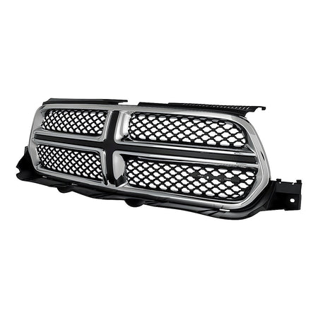 2011-2013 Dodge Durango Grille Chrome Painted Black With Accent Colour – Side View (CH1200357)