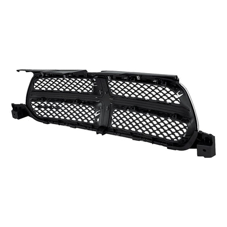 2011-2013 Dodge Durango Grille Chrome Painted Black With Accent Colour – Back View (CH1200357)
